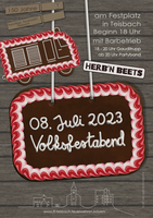 Logo Volksfestabend mit Herb´n Beets