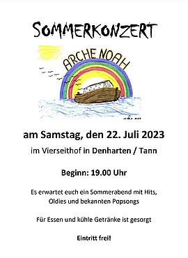 Banner Sommerkonzert