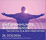 Logo Entspannungwochenende mit Tai Chi (Teil 2) und Meditation 