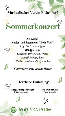 Banner Sommerkonzert