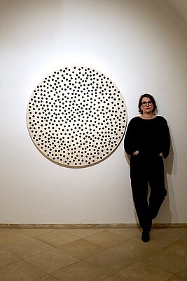 Banner SUPERPOSITION - Künstlerinnengespräch und Katalogpräsentation