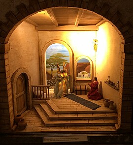 Banner Mariakirchener Weihnachtskrippe - Eröffnung