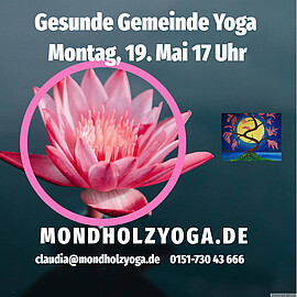 Banner Yoga der Gesunden Gemeinde
