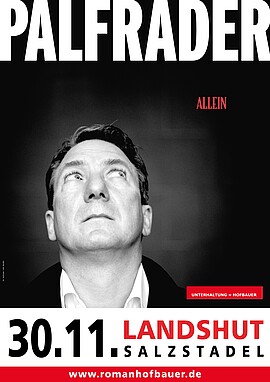 Banner Robert Palfrader - "Allein"