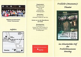 Banner Freilichtmuseumstheater Massing