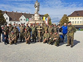 Banner 24. Rottaler Reservistenwallfahrt