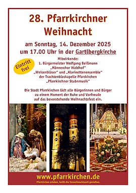 Banner Pfarrkirchner Weihnacht