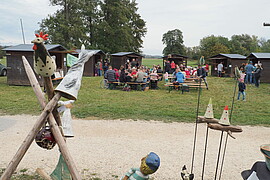 Banner Streuobstmarkt des Bund Naturschutz - Kuchenverkauf