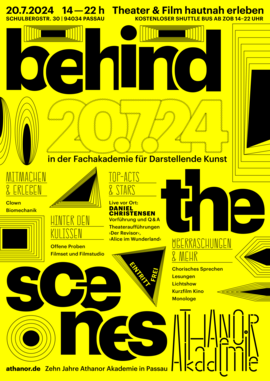 Banner Behind the Scenes - Sommerfest '24