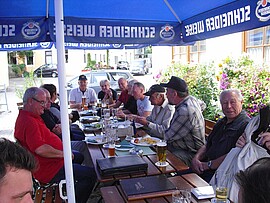 Banner Marinestammtisch in Simbach am Inn