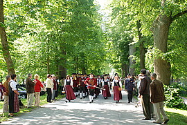 Banner Volksfestauszug Mooser Pfingstfest