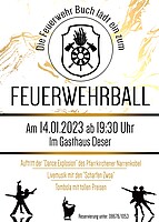 Logo Feuerwehrball der Freiwilligen Feuerwehr Buch