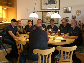 Banner Marinestammtisch in Simbach am Inn