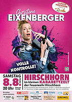 Logo Kabarettabend mit Christine Eixenberger und ihrem neuen Programm