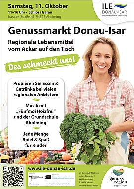 Banner 2. Genussmarkt Donau-Isar