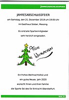 Logo Jahresabschlußfeier SV Eintracht Oberdietfurt