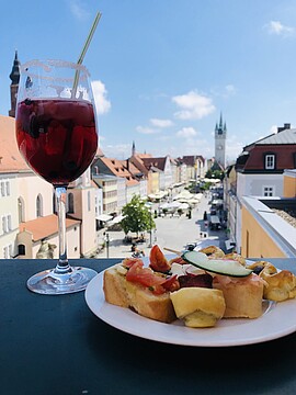 Banner Kulinarische Genusstour über den Straubinger Stadtplatz
