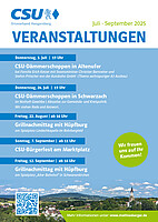 Logo CSU-Dämmerschoppen in Schwarzach
