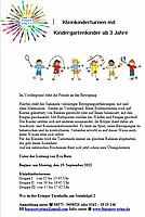 Logo Kleinkinderturnen ab 3 Jahren