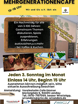 Banner Mehrgenerationencafé