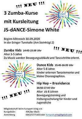 Banner 1. Zumba-Kids-Kurs