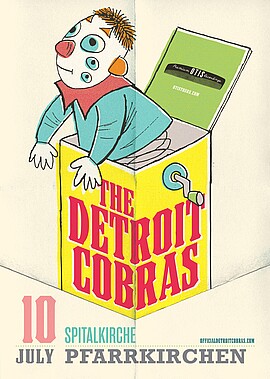 Banner LIVE: THE DETROIT COBRAS (US) + SUPPORT