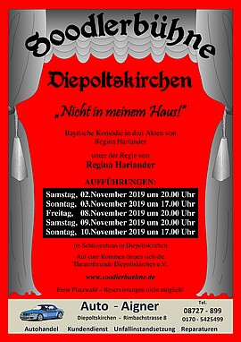 Banner Nicht in meinem Haus