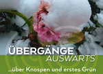 Logo Übergänge auswärts ... über Knospen und erstes Grün