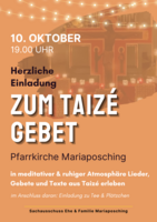 Logo Taizé - Gebet in Mariaposching