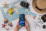 Logo Der digitale Reisebegleiter- Perfekt geplant von der Idee bis zur Foto-Erinnerung 
