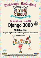 Logo Django 3000 auf der Klosterwiese