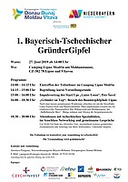 Logo 1. Bayerisch-Tschechischer GründerGipfel