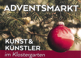 Banner Adventsmarkt im Kloster