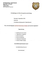 Logo Jahreshauptversammlung AH Tabertshausen 