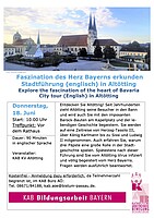 Logo Faszination des Herz Bayerns erkunden Stadtführung (englisch) in Altötting