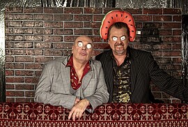 Banner StadtTheater: "Sex, Drugs & Nackenrolle"