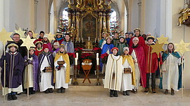 Banner Sternsinger - Aktion