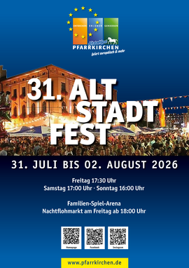 Banner Altstadtfest Pfarrkirchen