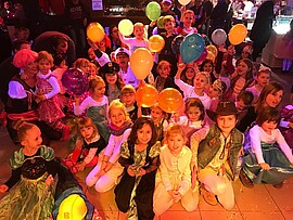 Banner Kinderfasching der FG Schöllonia