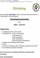 Logo Jahreshauptversammlung GBV Tabertshausen