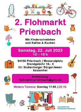 Banner Flohmarkt Prienbach 