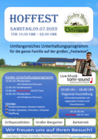 Logo Hoffest mit Regional-Ausstellung