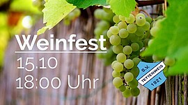 Banner SV Tettenweis Weinfest