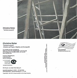 Banner Schöne Aussicht - Arbeiten auf Papier, Objekte und Druckgrafik