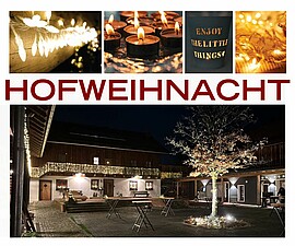 Banner HOFWEIHNACHT im Rottaler Vielseithof