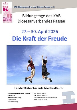 Banner Die Kraft der Freude