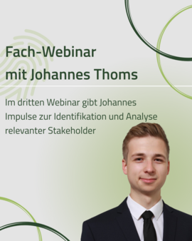 Banner Zielgruppen & Stakeholder verstehen mit Johannes Thoms