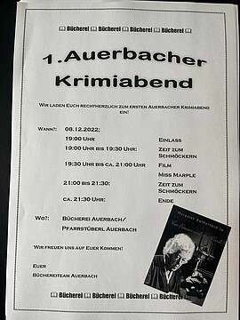 Banner 1. Auerbacher Krimiabend