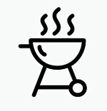 Logo Grillfest mit Monatsversammlung