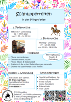 Logo Schnupperreitkurs - 22. + 23.05.2024